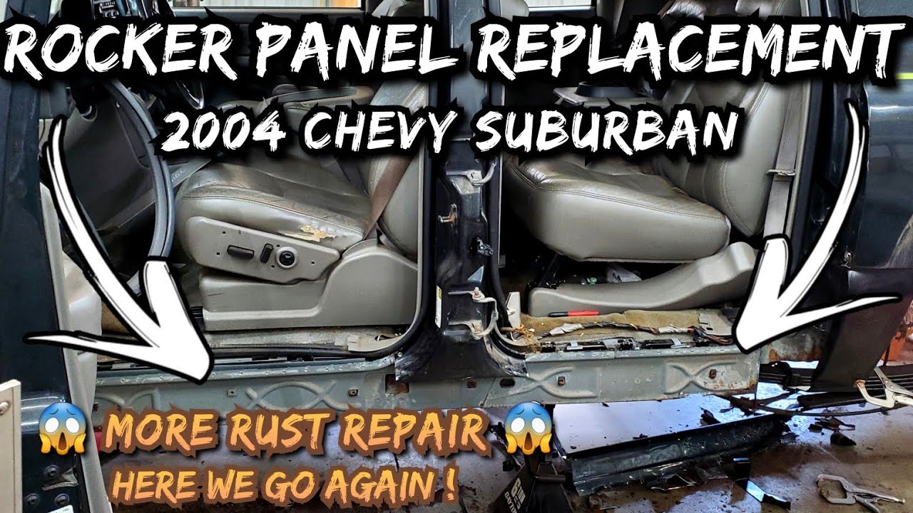 2004 Chevy Suburban Rocker Panel Replacement - Rust Repair How To