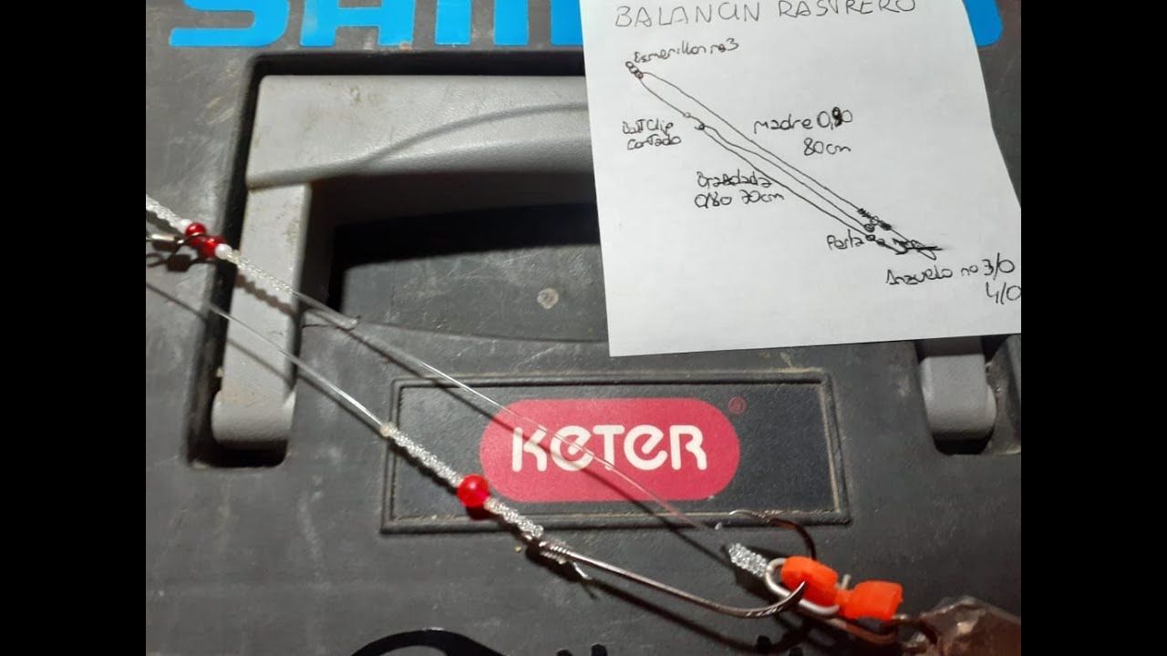 Linea Baitclip, Balancin Rastrero!, Surfcasting