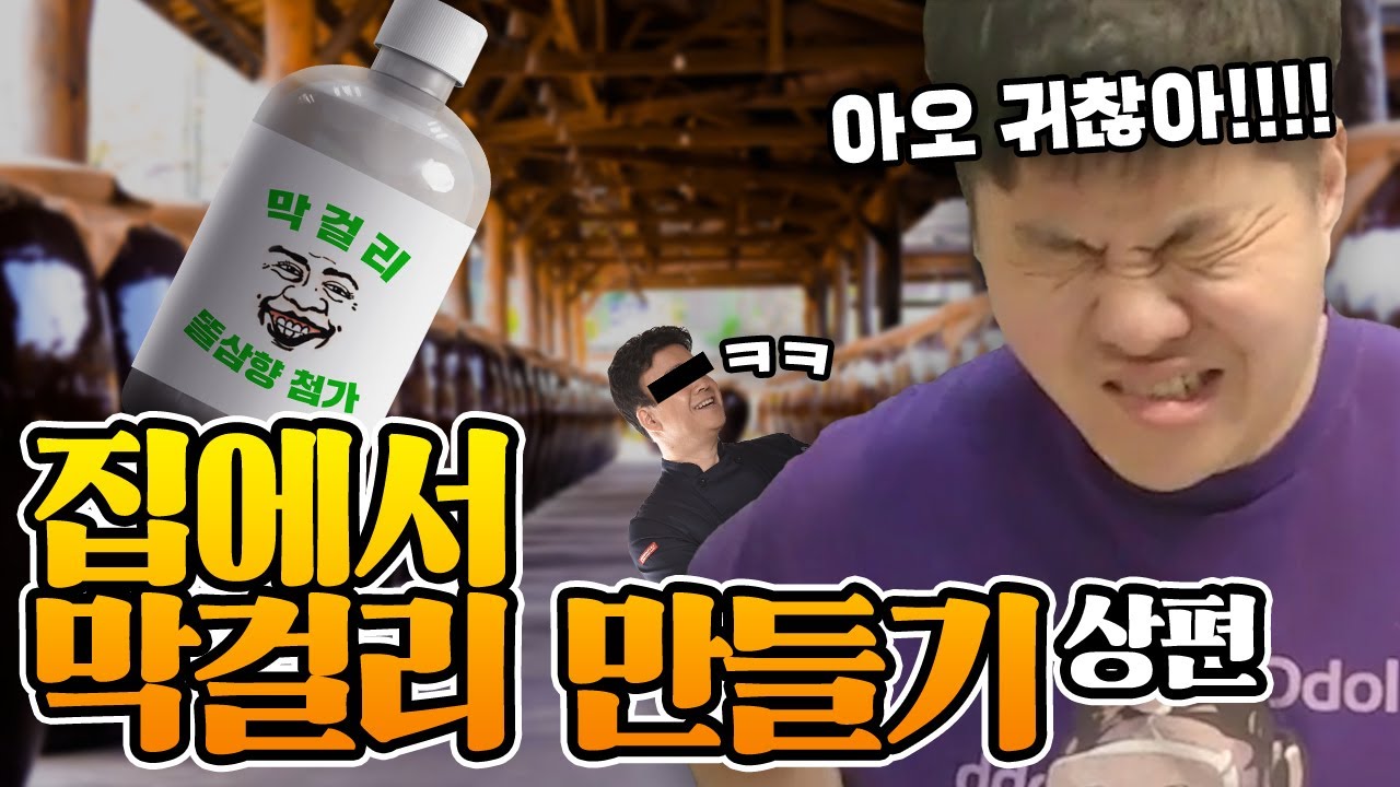 집에서 막걸리도 만들어봅시다! 막걸리 양조하기 上편