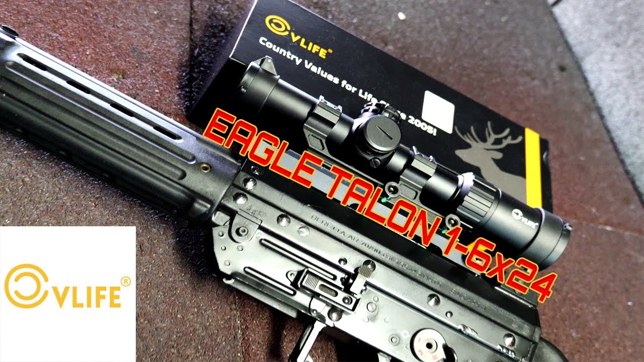 Beretta AR 70/90 DMR con CVLIFE EagleTalon 1-6x24 LPVO