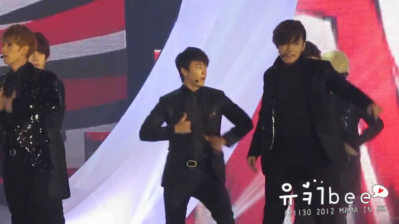 121130.2012 MAMA.Super Junior-SPY (Donghae focus)