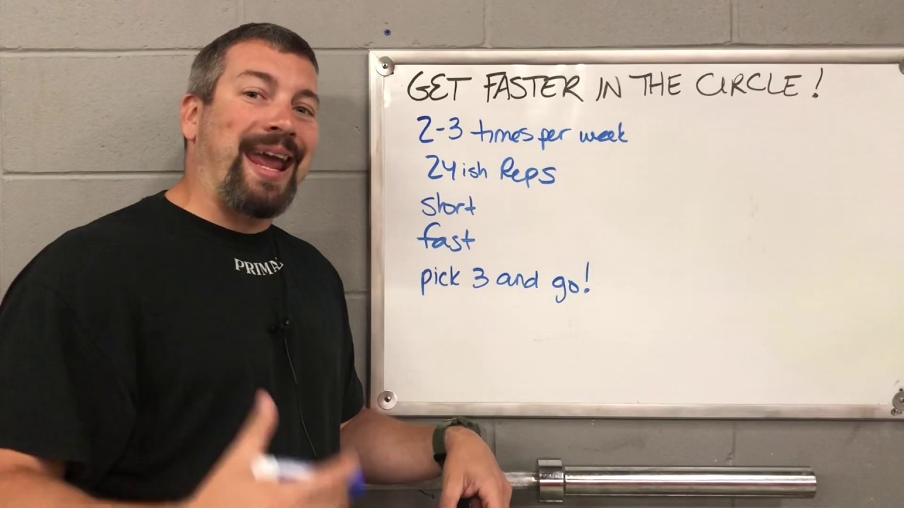 How to Increase Speed in the Circle | How Throwers Can Get Faster!