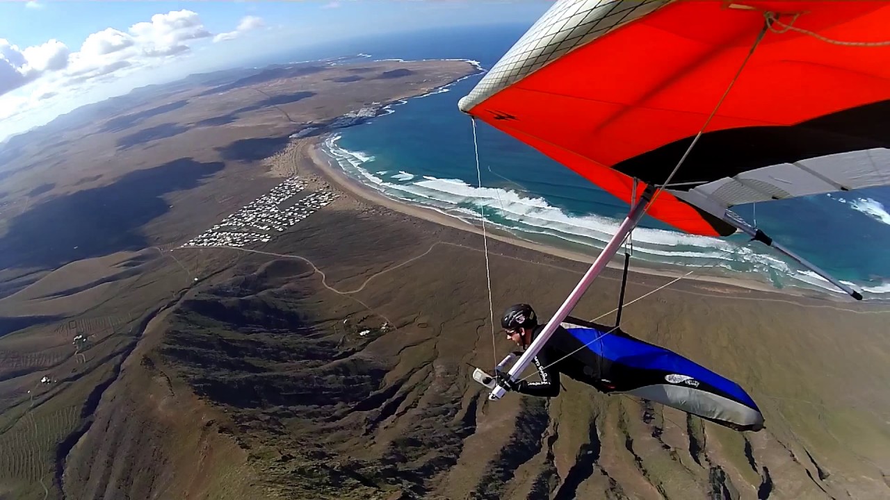Famara Cliffs Lanzarote - 2017 Hang Gliding