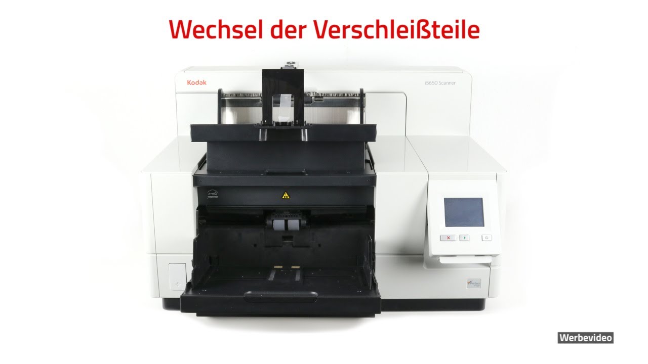 Kodak Scanner - Austausch der Verschleißteile bei einem Kodak i5250 / i5650 Scanner