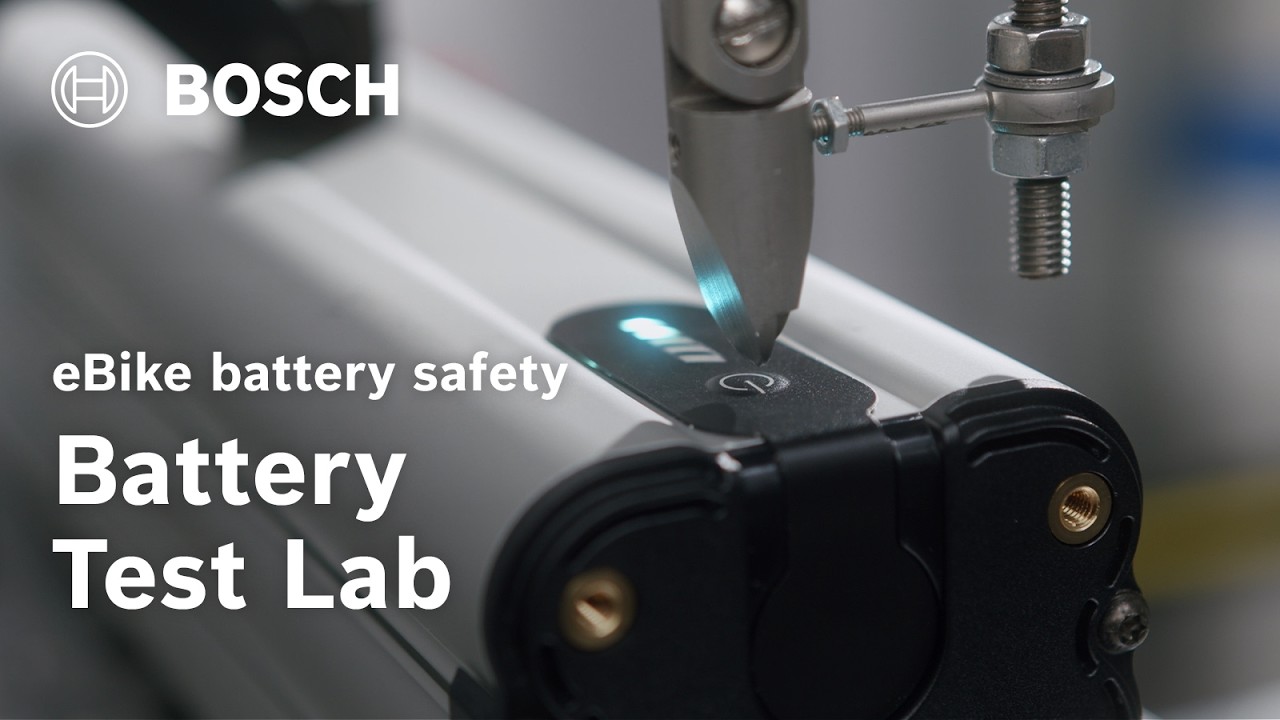 eBike Battery Safety | How we test our batteries | Bosch eBike Systems