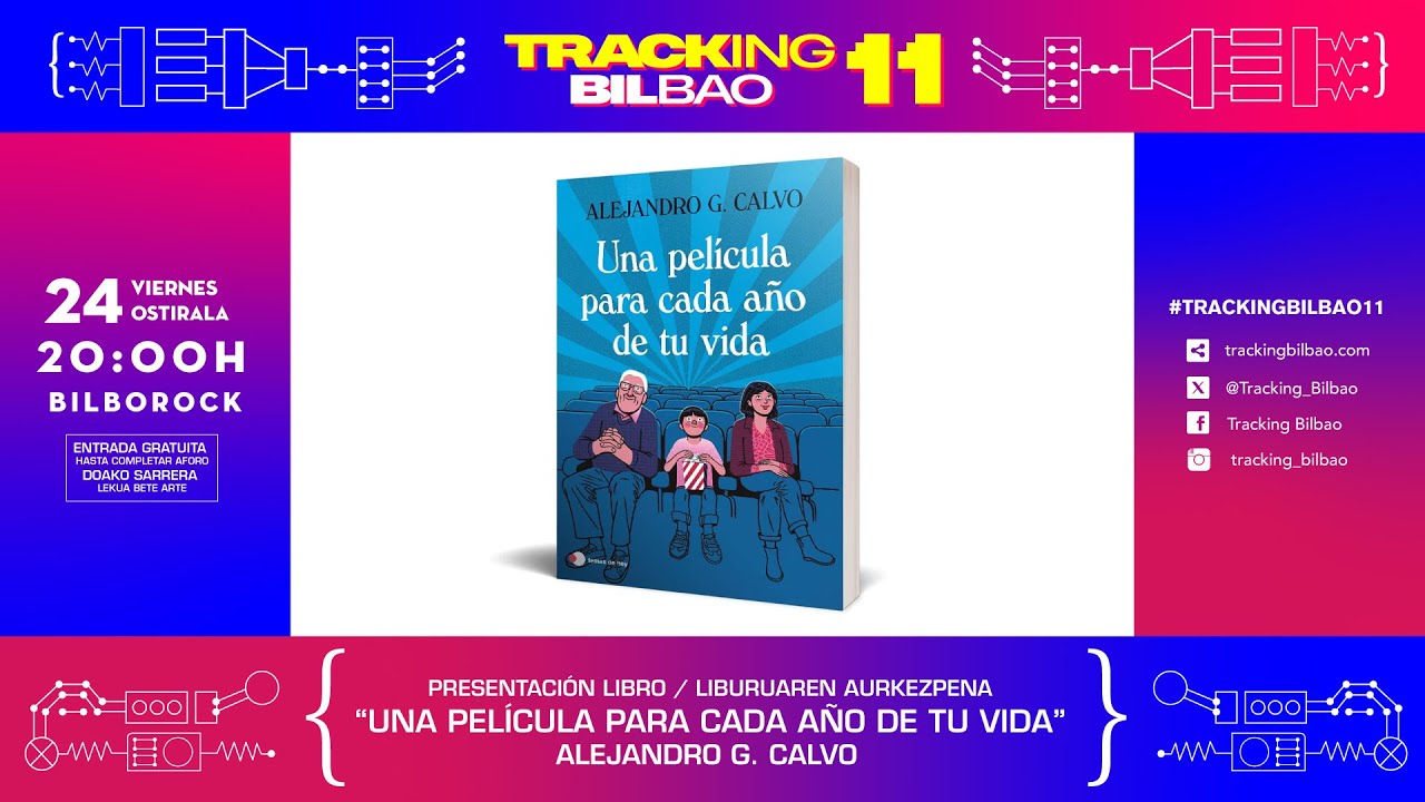 “Una película para cada año de tu vida” con Alejandro G. Calvo | Tracking Bilbao 11