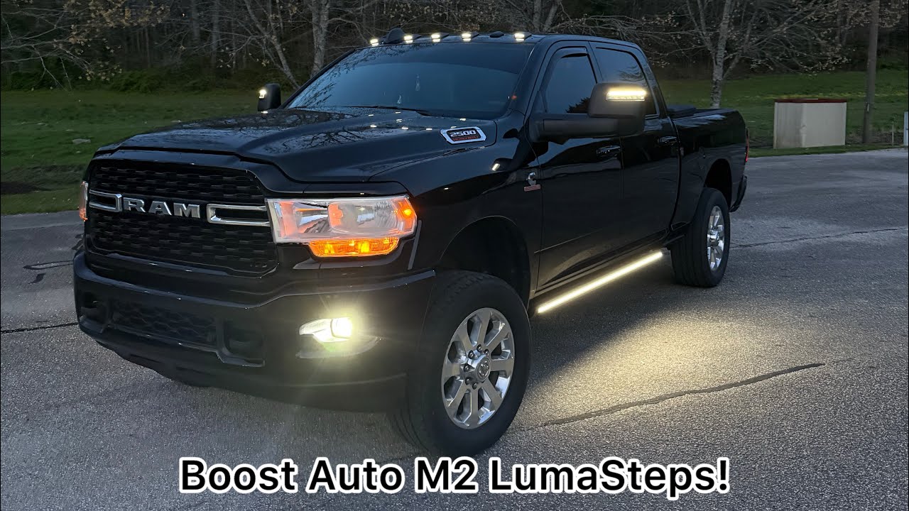 Boost Auto M2 Lumastep review! 2023 Ram 2500