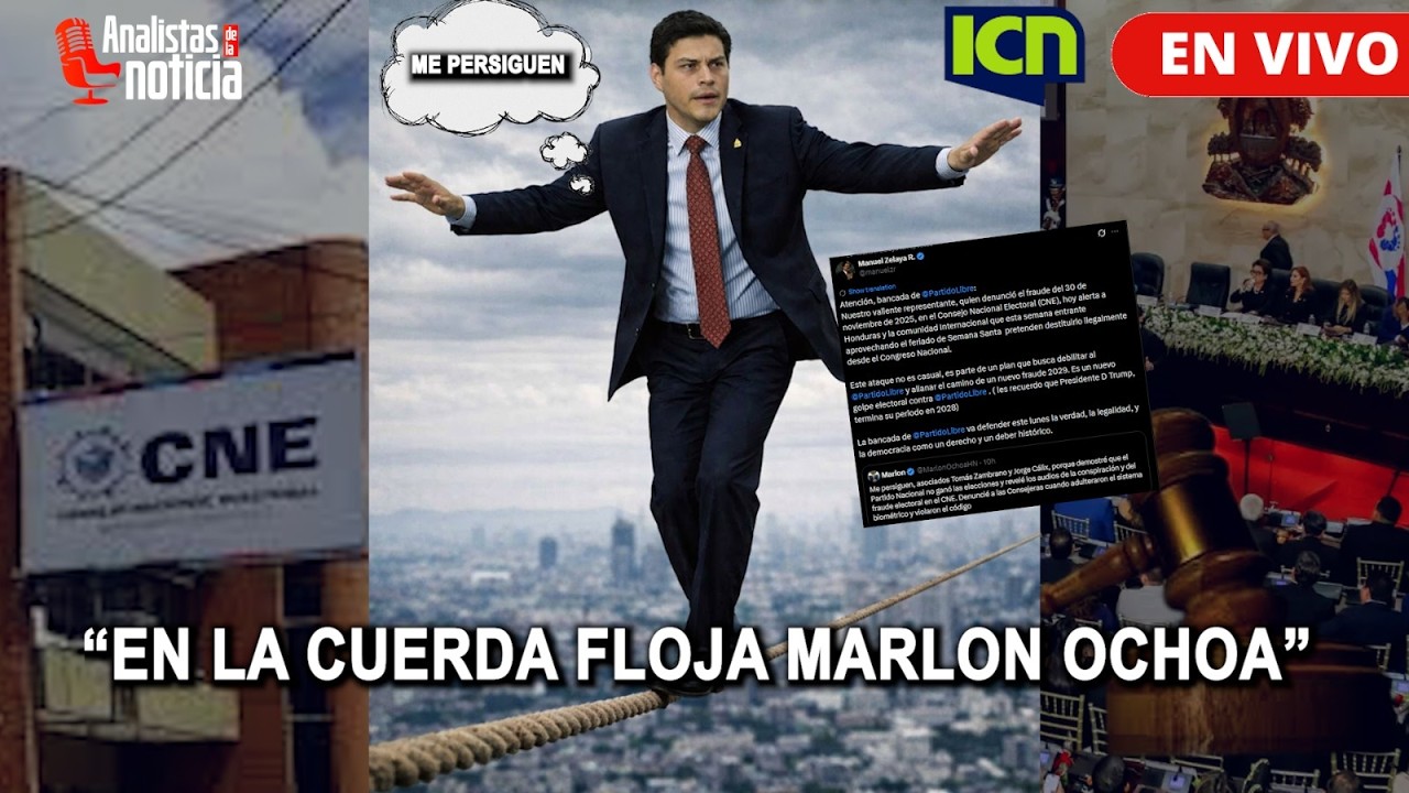“En la cuerda floja Marlon Ochoa” | 𝗔DN 🎙️ 𝗰𝗼𝗻 𝗖𝗮𝗿𝗹𝗼𝘀 𝗟ó𝗽𝗲𝘇 | EN VIVO 🔴