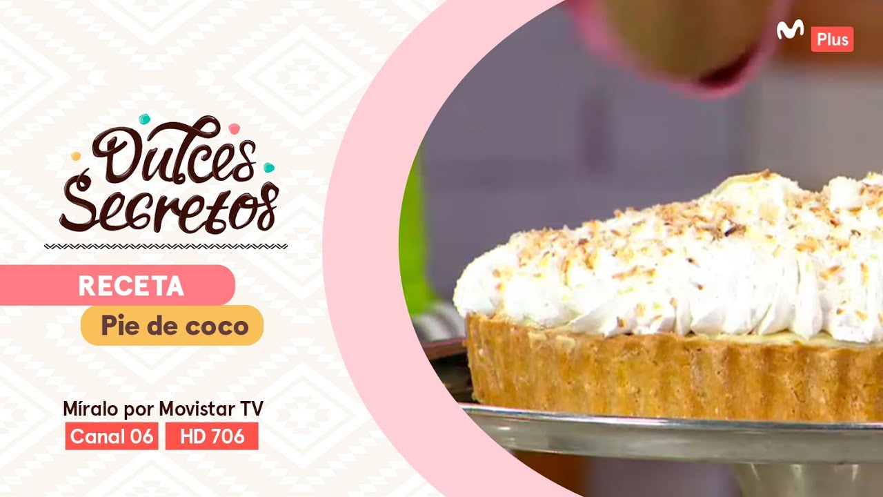 Receta: Pie de coco  | Dulces Secretos