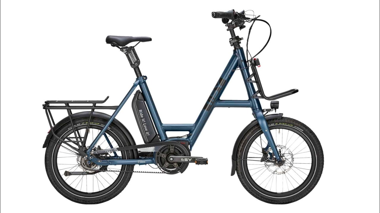 E-Bike i:SY XXL E5 Zahnriemen DI2 Pepper Black 4.749,-€ Tiefeinsteiger Lastenrad 2023