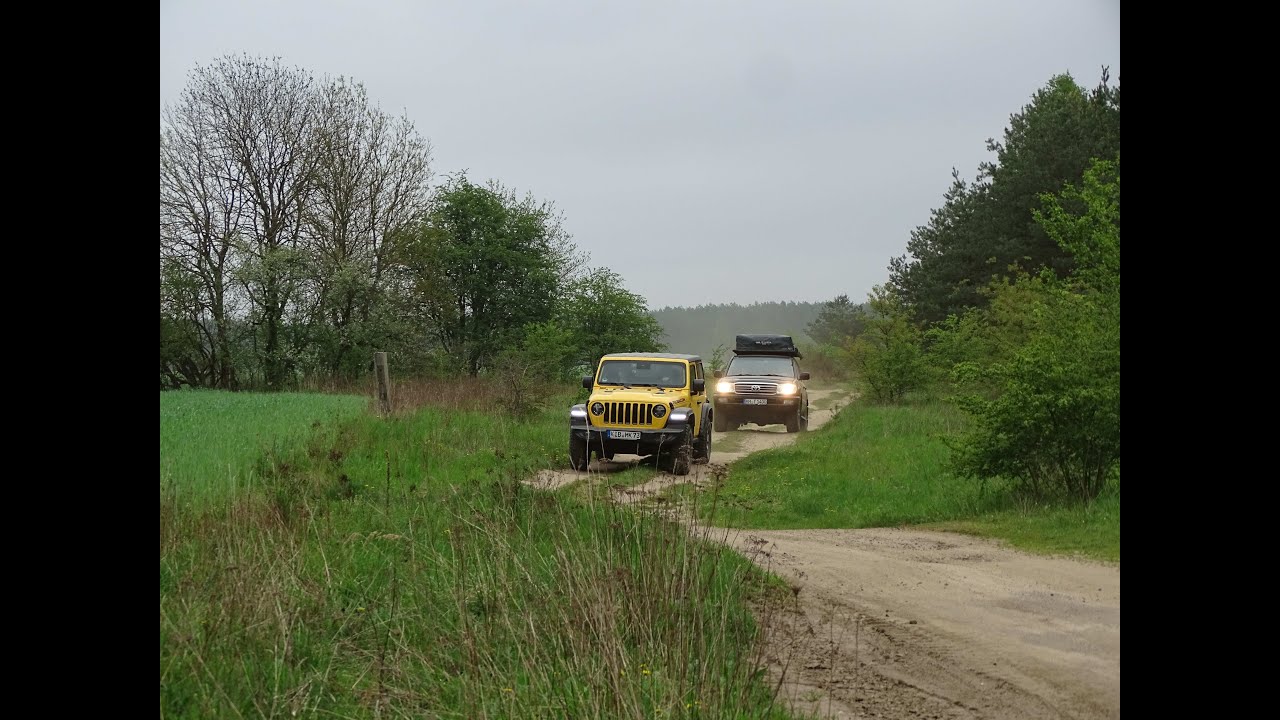 Offroad in Polen mit 4x4eastward Mai 2021