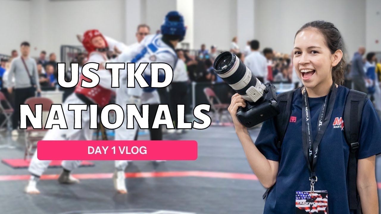 Taekwondo US Nationals is in my Home State! (Day 1 Vlog)
