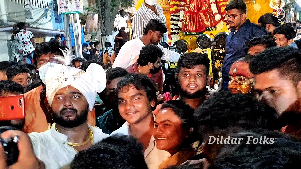 Ramnagar Akhil pailwan Anna ||  Sri Ramnagar Bangaru Muthualamma Palarambandi Full procession 2021