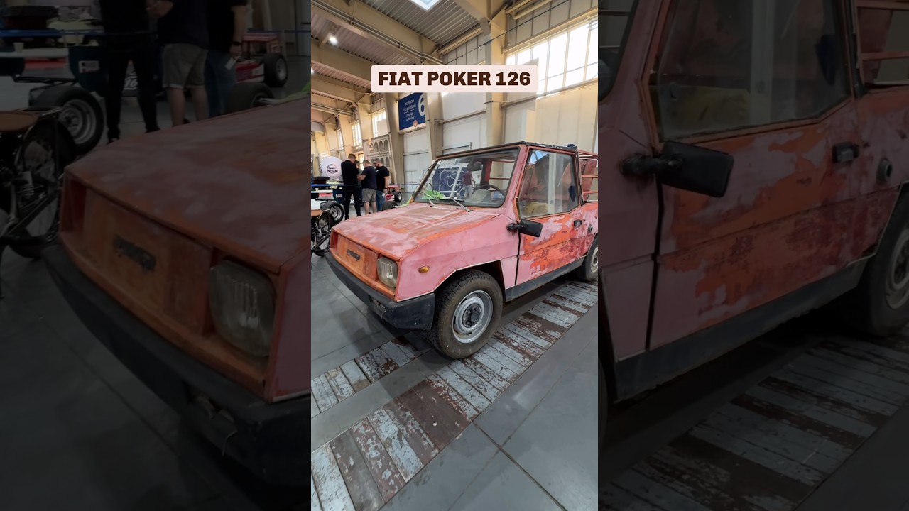 FIAT POKER 126 🇬🇷 JEDEN Z 253 EGZEMPLARZY! Widziałeś kiedyś takiego Fiata 126p?