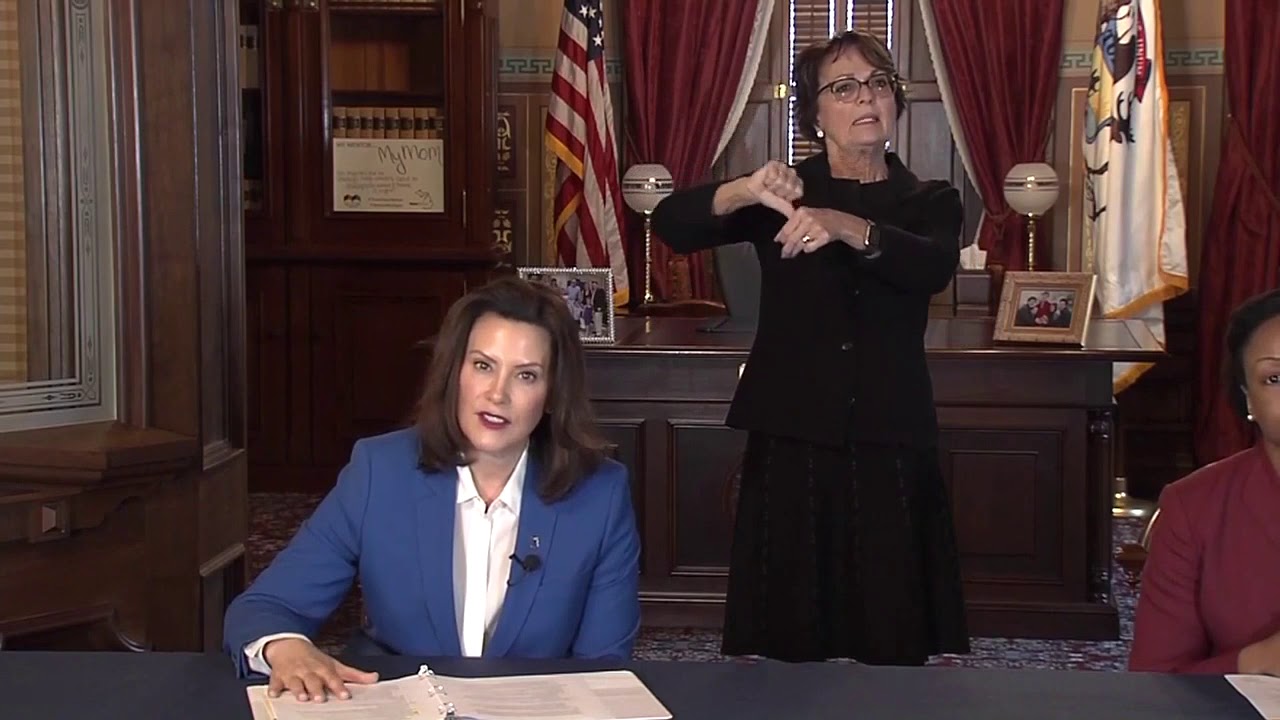 Gov. Whitmer announces stay-at-home order for Michigan residents