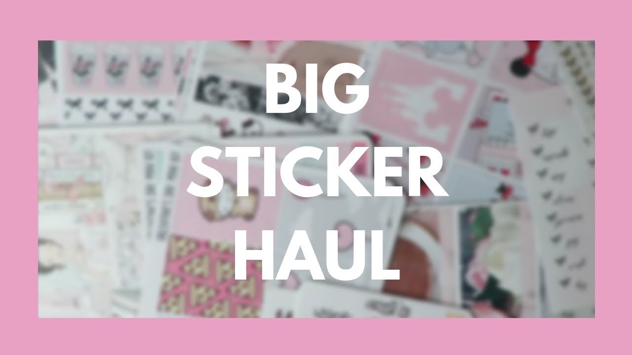 HAUL PART 2 // ALL THE PLANNER STICKERS!!