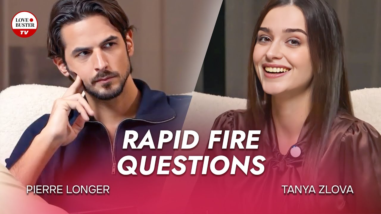 Tanya x Pierre RAPID FIRE QUESTIONS 🔥