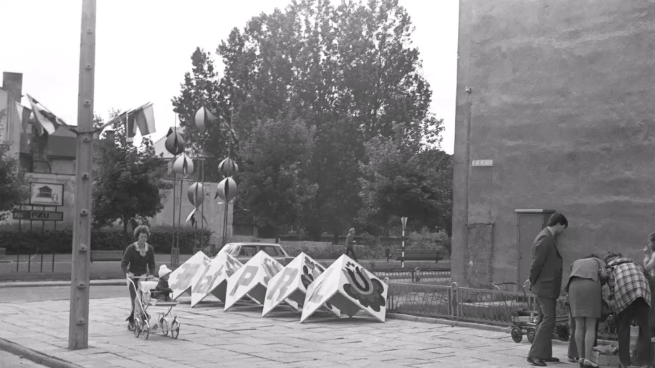 Bytów, lata 70. XX w.  -  wspomnienie estetyki PRL-u