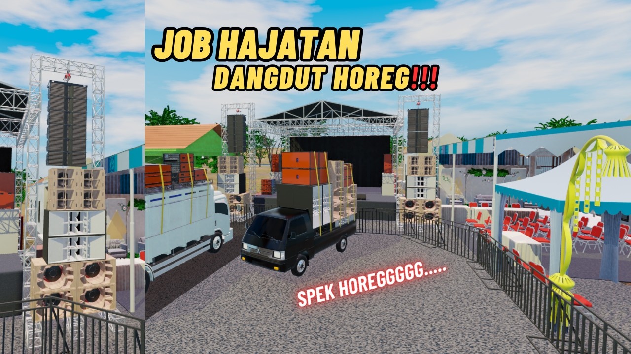 LOADING SOUND HAJATAN DANGDUT HOREG !!! FULL SPEK HOREG CLARITY | 3D MODELING