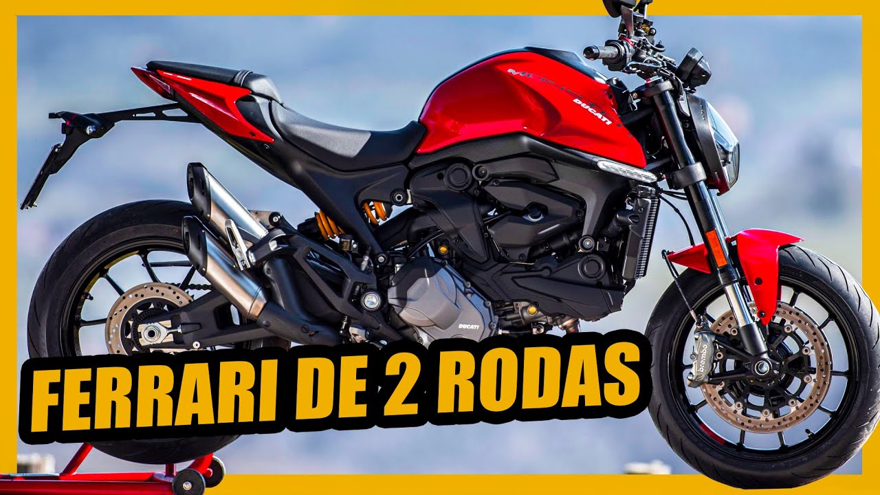 SIMPLESMENTE MAGNÍFICA *DUCATI MONSTER 937 É UMA OBRA DE ARTE DE DUAS RODAS*