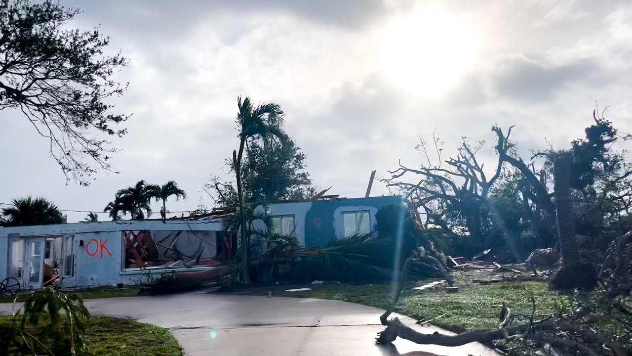 Vero Beach Hurricane Milton Devastating Damage!