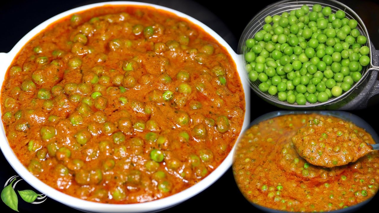इस नये तरीके से मटर की सब्ज़ी बनायेंगे तो सब अंगुलियां चाटते रह जायेगे New Style Matar-Masala Recipe