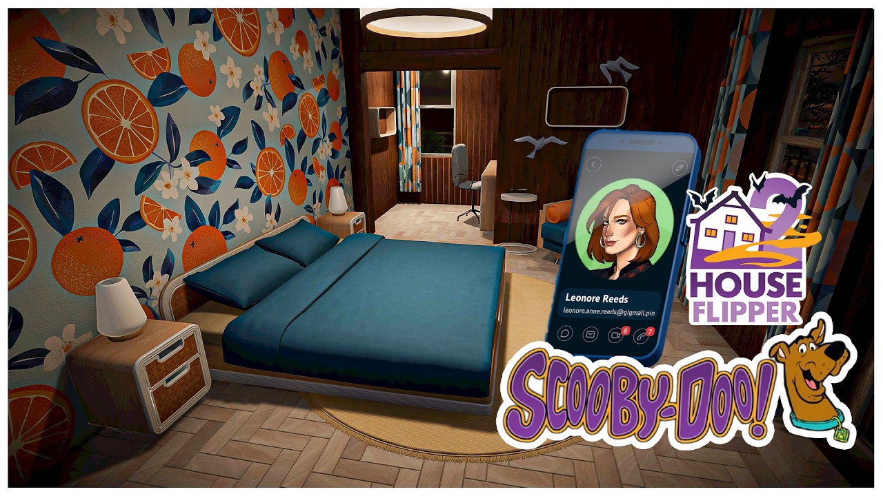 House Flipper 2 - New Scooby Doo DLC - Return to my Childhood Home Story Mode Job and Secret