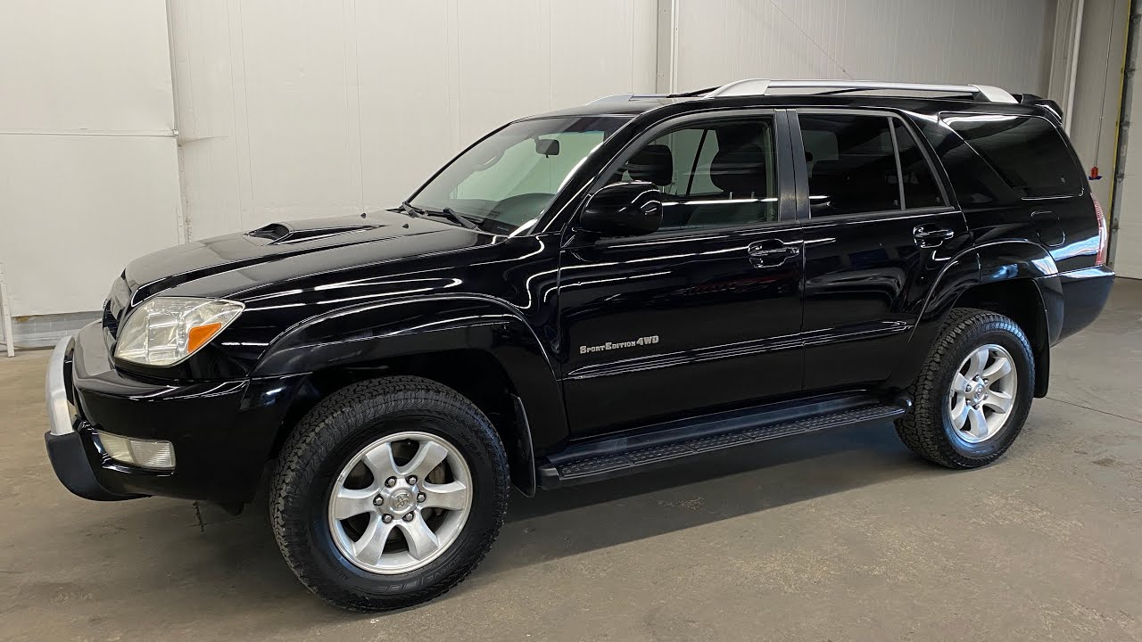 2005 Toyota 4Runner Sport 4.0L Extended Condition