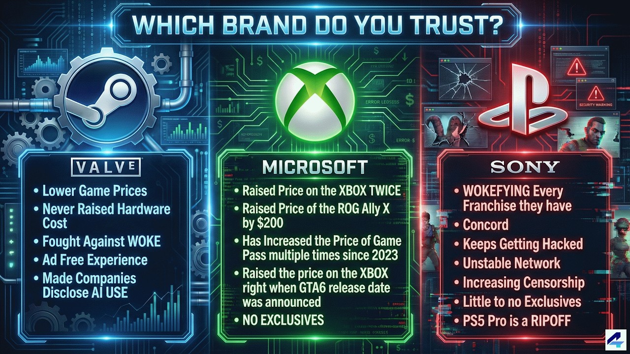 Social Media Influencers WANT the Steam Machine to FAIL - DOOMERS; Now that Steam is on the RISE