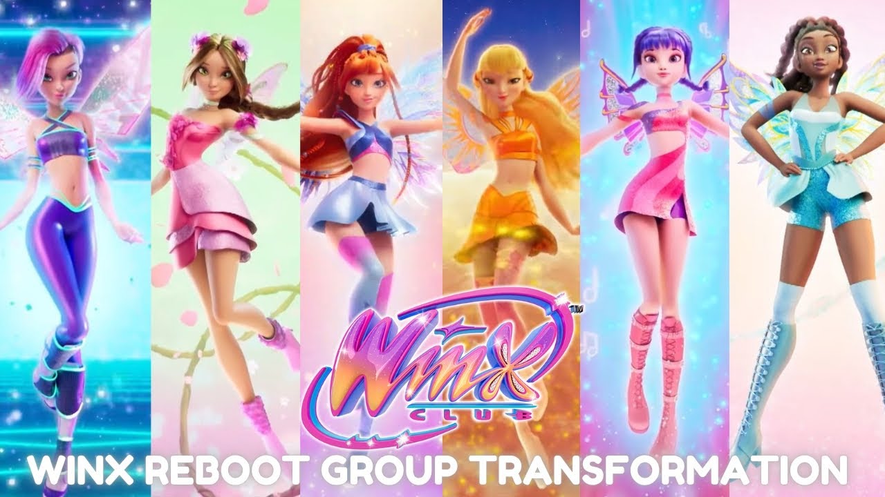 WINX REBOOT GROUP TRANSFORMATION