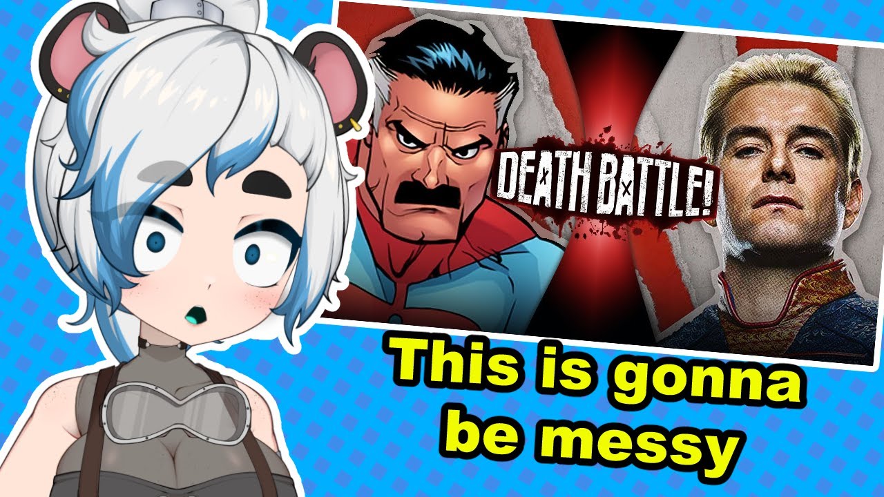 GO OMNI MAN GO | Азура реагирует на смертельную битву #реакция #vtuber #deathbattle