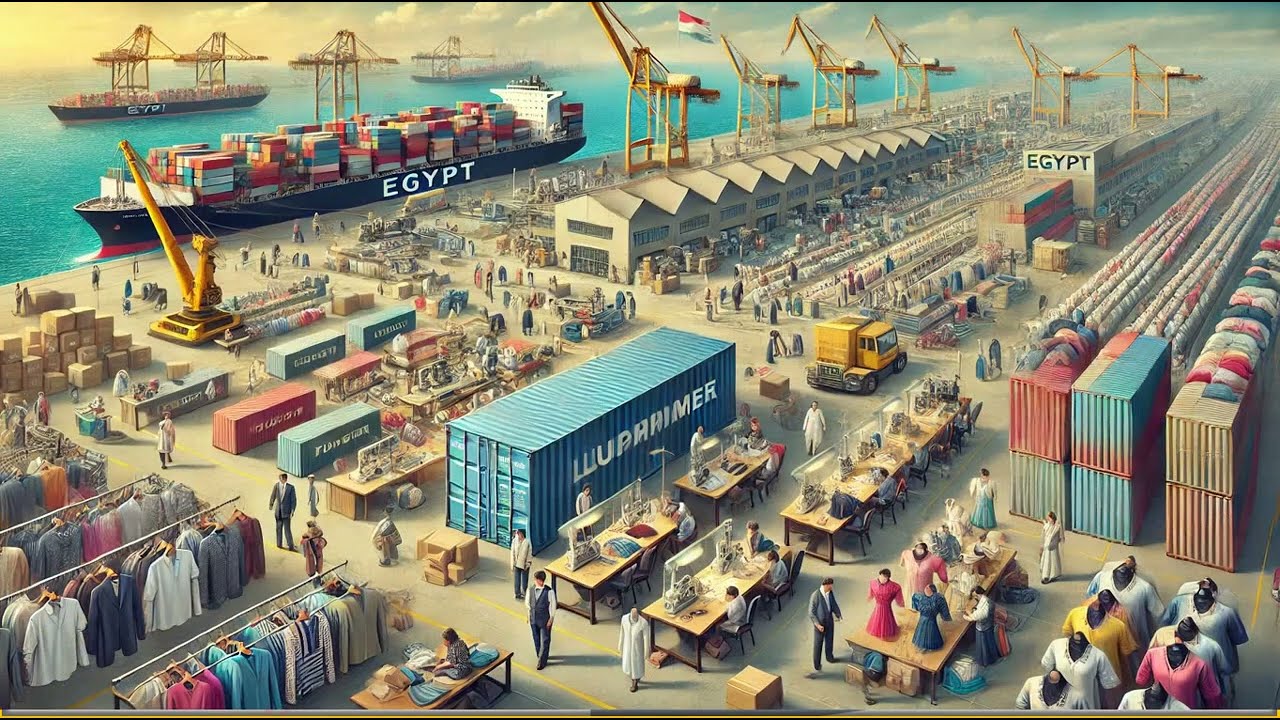 المحاضرة الثالثة جغرافية مصر الاقتصادية صناعة الزيوت والغزل والنسيج والملابس اولى ثانوي التعليم الفن