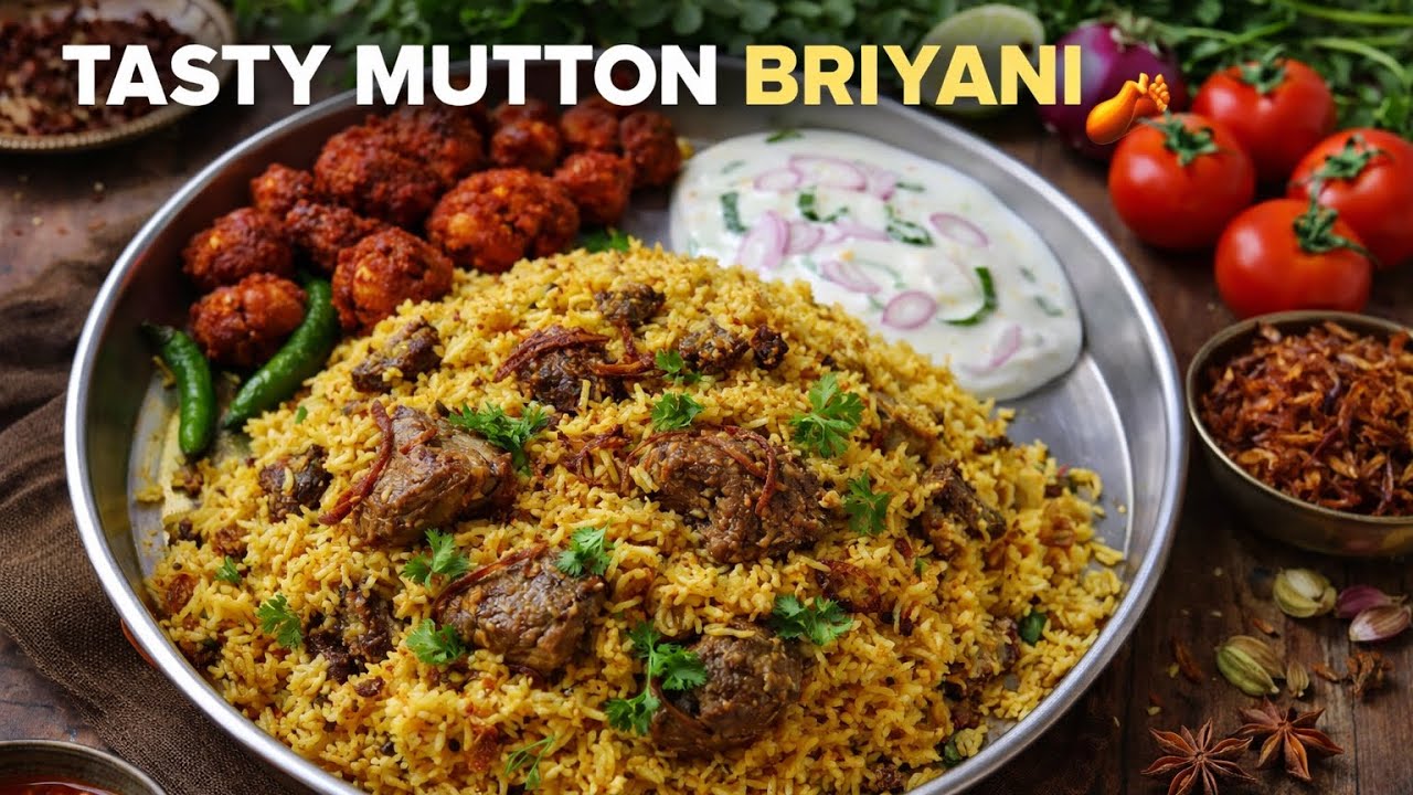 Mutton Briyani recipe 
