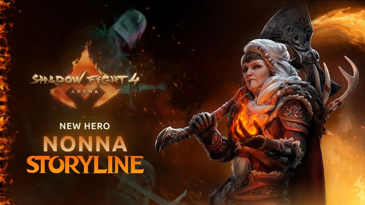 New Legendary Hero N&oacute;nne Story Breakdown | Shadow Fight 4 Arena Character Story Reveal 