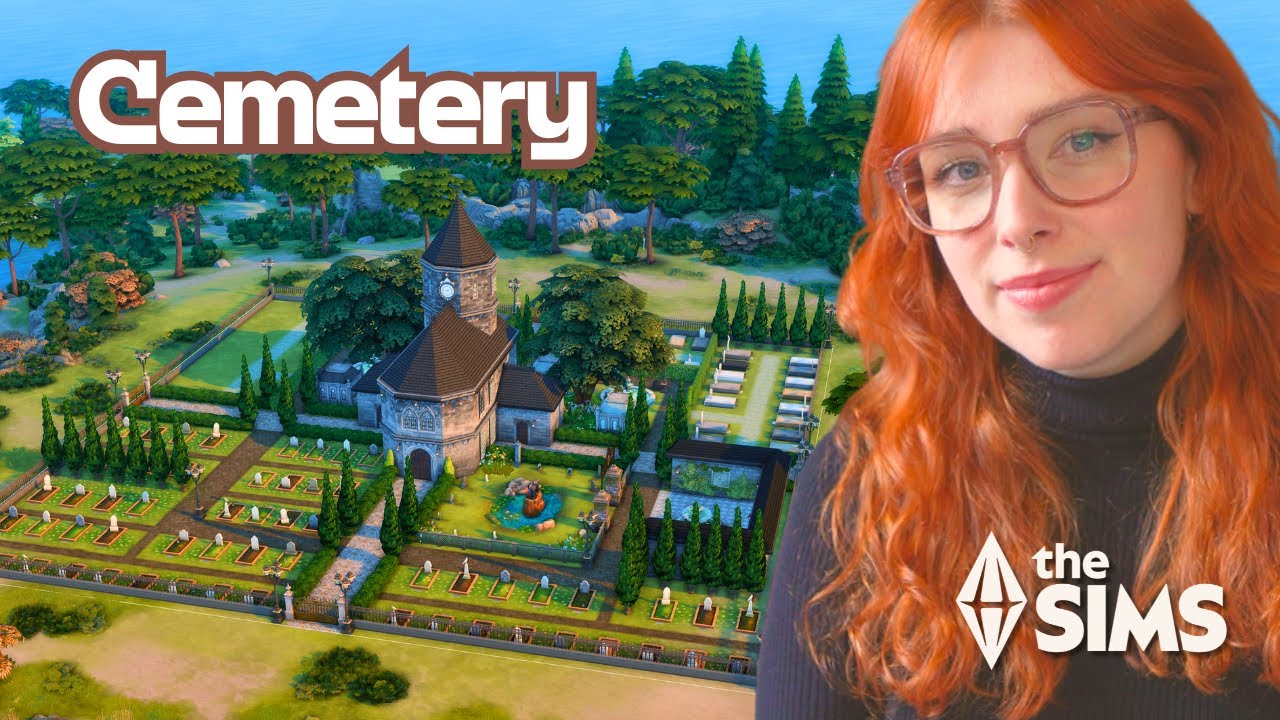 Я строю лучшее кладбище для The Sims 4 Legacy Challenges — Speedbuild с озвучкой