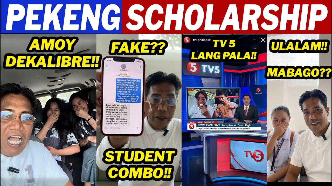 SCHOLAR ni Francis Leo PINILIT Magpa INTERVIEW kay MG!! Amoy Confirm sa Student! MG YAYAKAPIN ni FLM