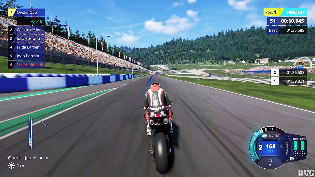 RIDE 6 - Red Bull Ring Spielberg - Gameplay (PS5 UHD) [4K60FPS]