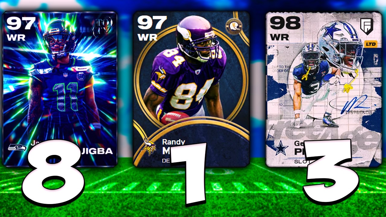 The Top 10 Wide Receivers in Madden 26!