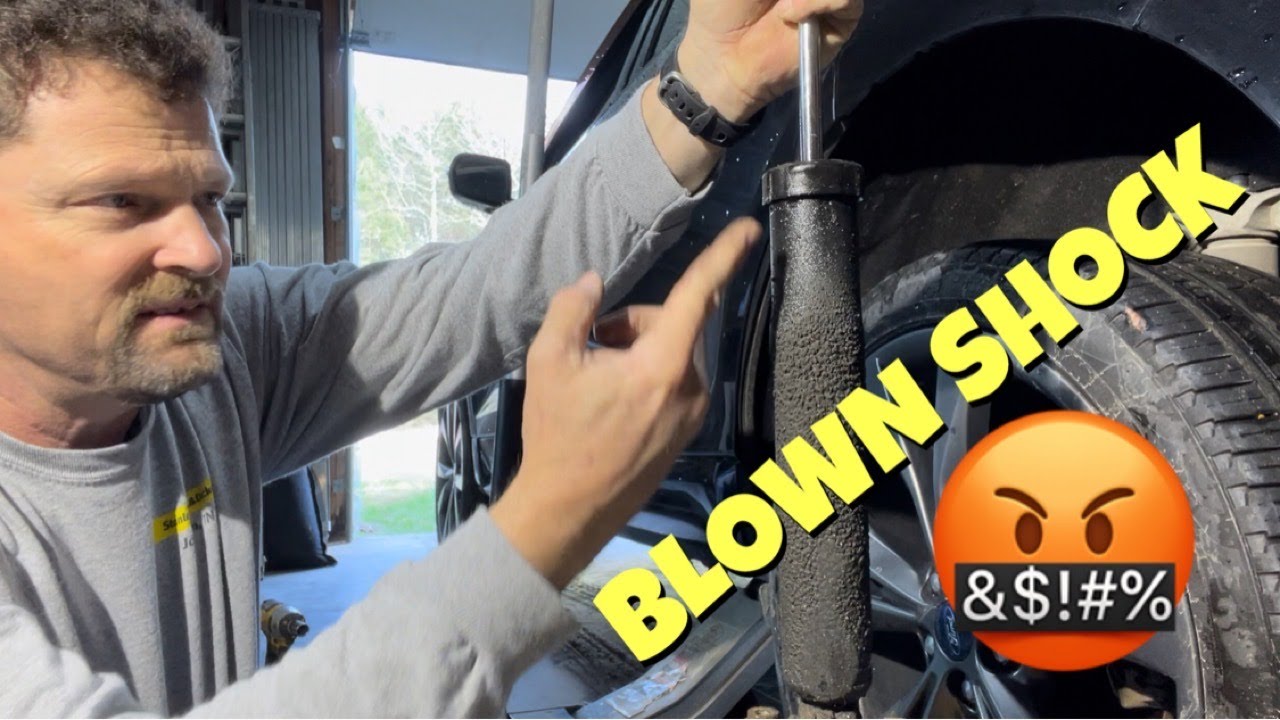 2018 Ford Edge Sport Rear Shock Replacement. Save yourself Hundreds of $$. THG Episode  #105