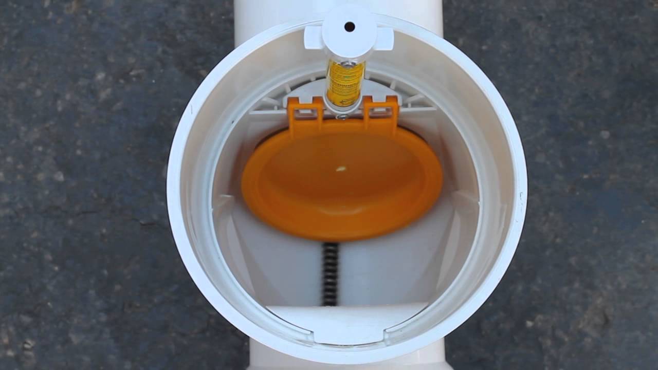 Mainline Straight Fit Extendable Backwater Valve