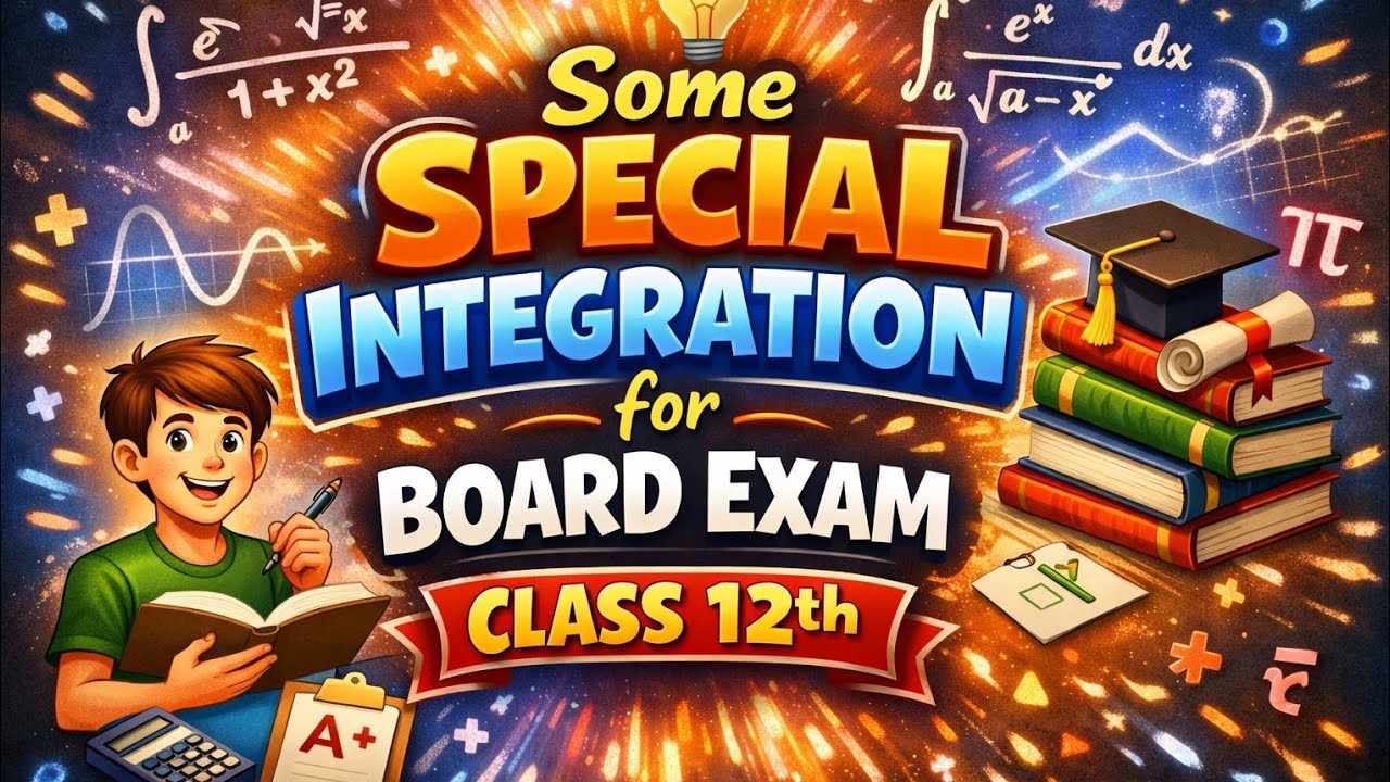 Integration Class 12th 🚨 | CBSE BOARD 2026 🚨| Integration For board Exam 🚨 