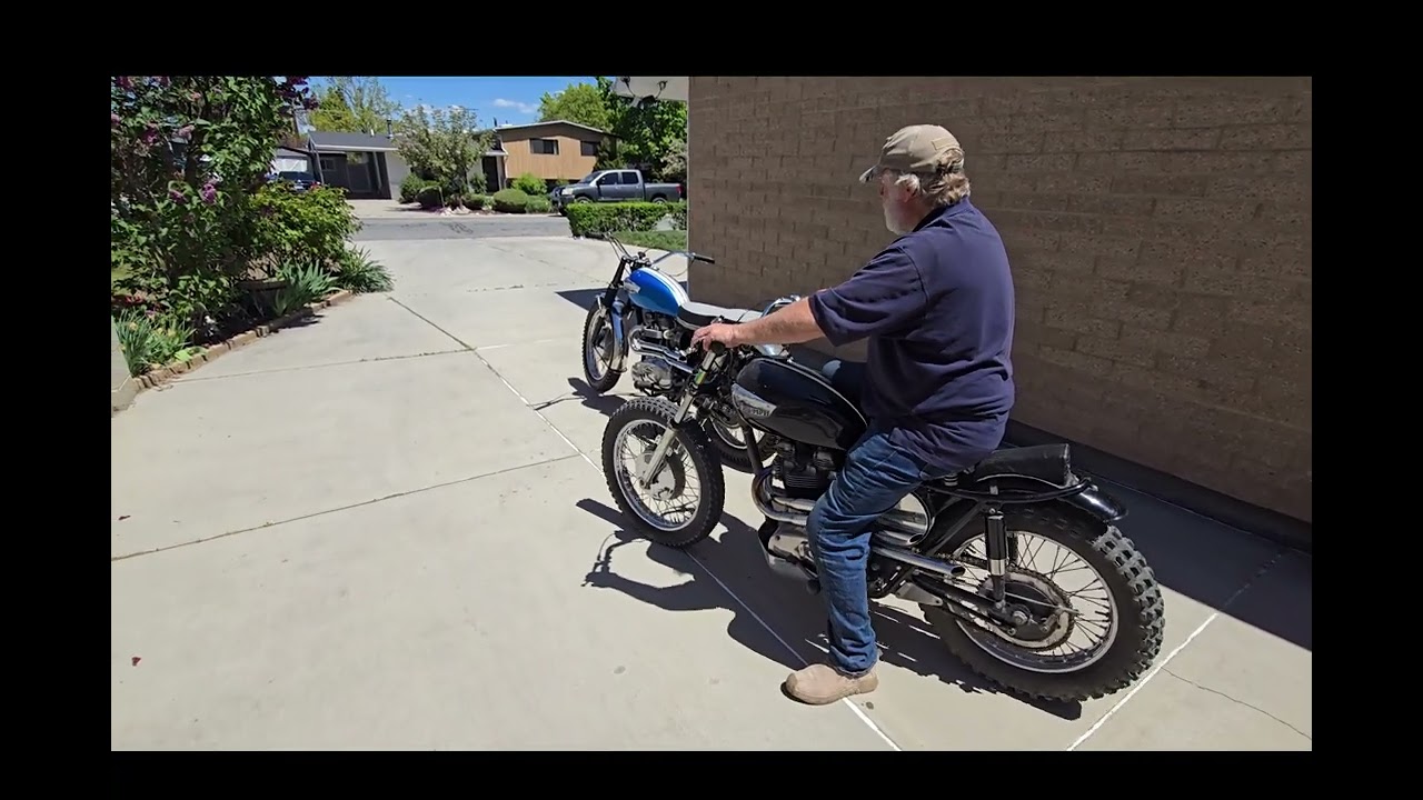 (4K) Original 1966 Triumph TR6SC Desert Sled