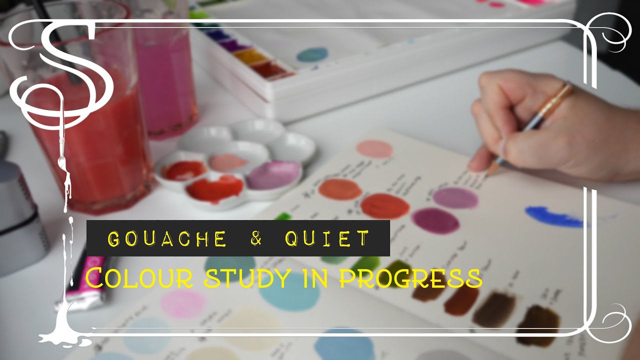 Gouache Colour Study | Mixing Colours