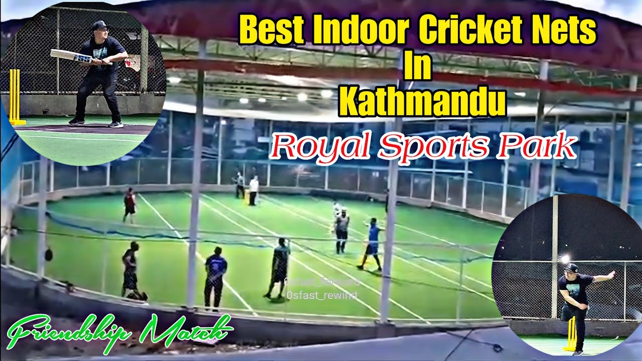 Best Indoor Cricket Nets In Kathmandu | Royal Sports Park | Mini Vlog