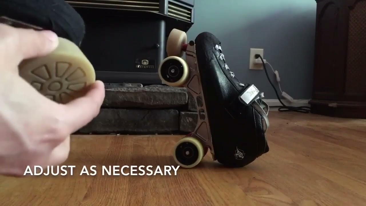 Your toestops are too high for roller derby