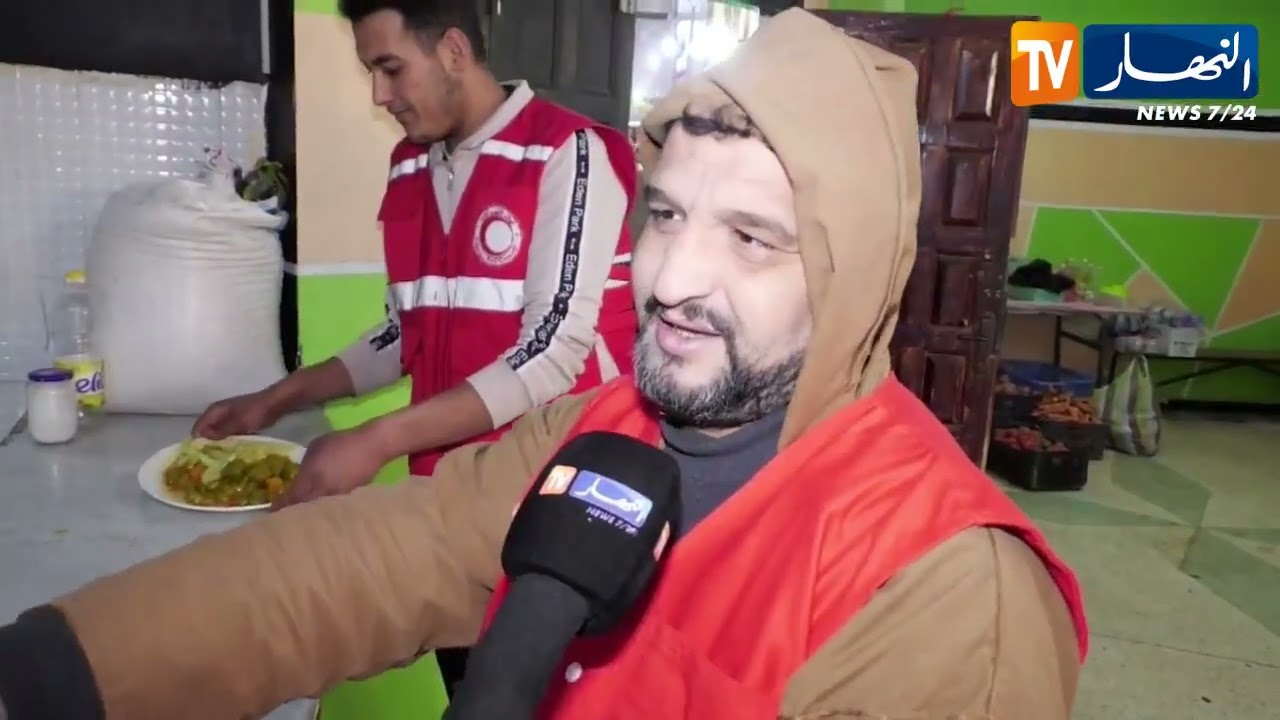 النعامة : الهلال الأحمر الجزائري يتكفل بعابري السبيل وذوي الهمم
