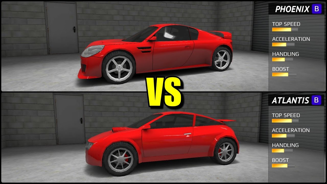 Rally Fury - Extreme Racing Update! - New Car (Phoenix B VS Atlantis B)