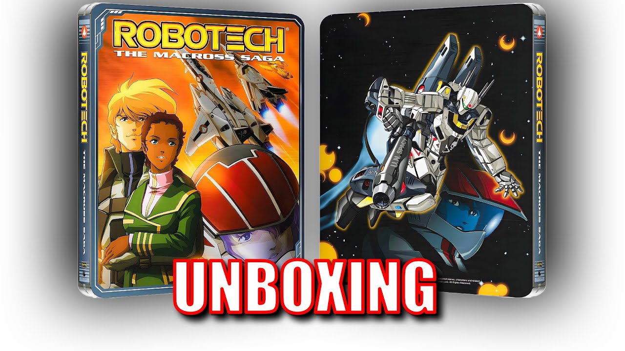 Распаковка и обзор стилбука Robotech The Macross Saga