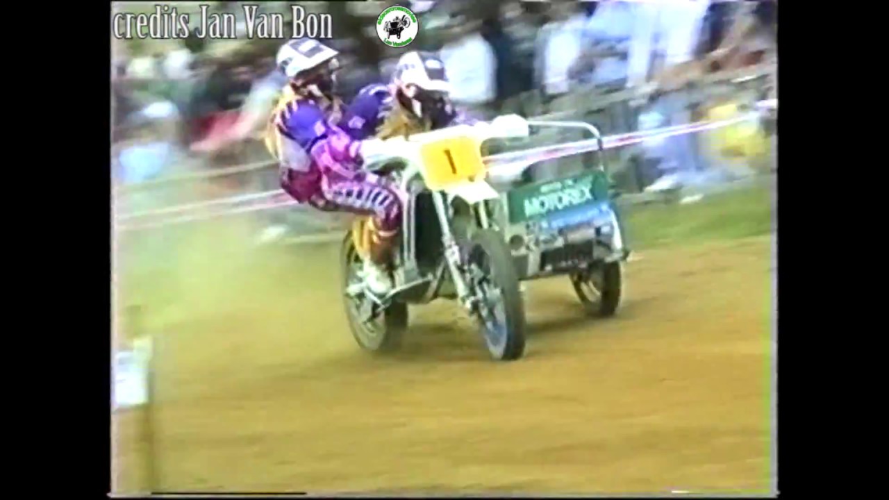 sidecarcross grandprix France/ Cussac 1987