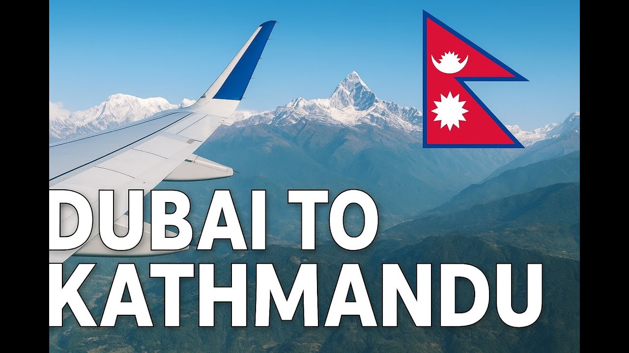 Dxb to Ktm punjabi vlog/ how to go nepal on indian passport.
